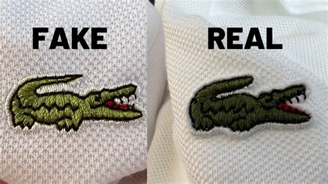 how to identify fake lacoste watch|counterfeit lacoste shirts.